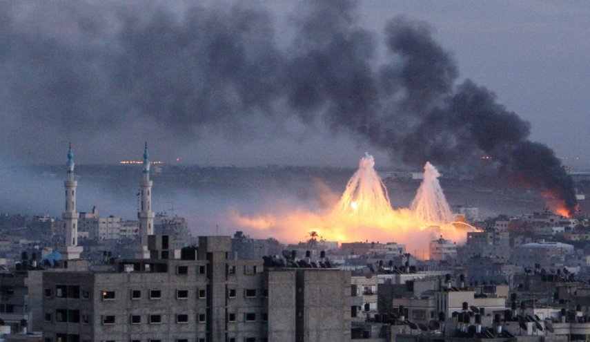 غارتان يشنهما طيران الاحتلال الحربي على شمال قطاع غزة