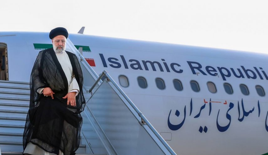الرئيس الايراني السيد ابراهيم رئيسي يصل إلى سريلانكا