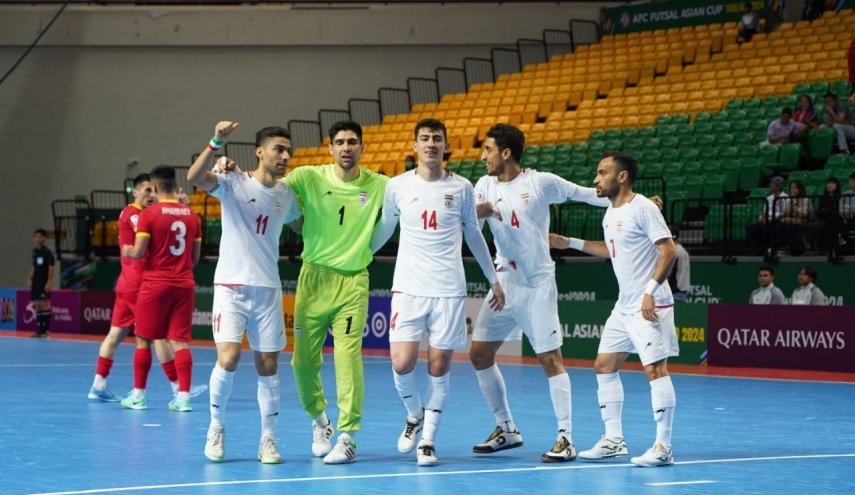 إيران تكتسح قرغيزيا بسداسية وتتأهل لنصف نهائي كأس آسيا لكرة الصالات