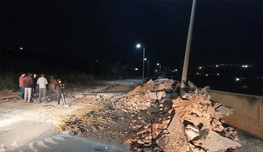 قوات الاحتلال تجرف بنية تحتية وأراض زراعية بمحافظة جنين