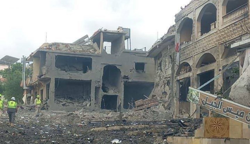 3 شهداء مدنيين في غارة إسرائيلية على ميس الجبل اللبنانیة