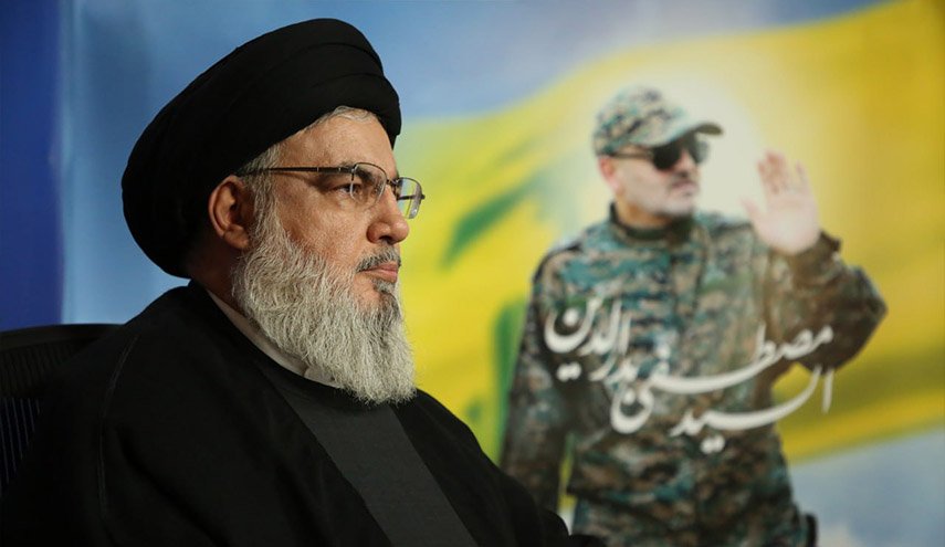 كلمة للسيد نصرالله اليوم بمهرجان تكريمي لاحد القادة الشهداء +فيديو