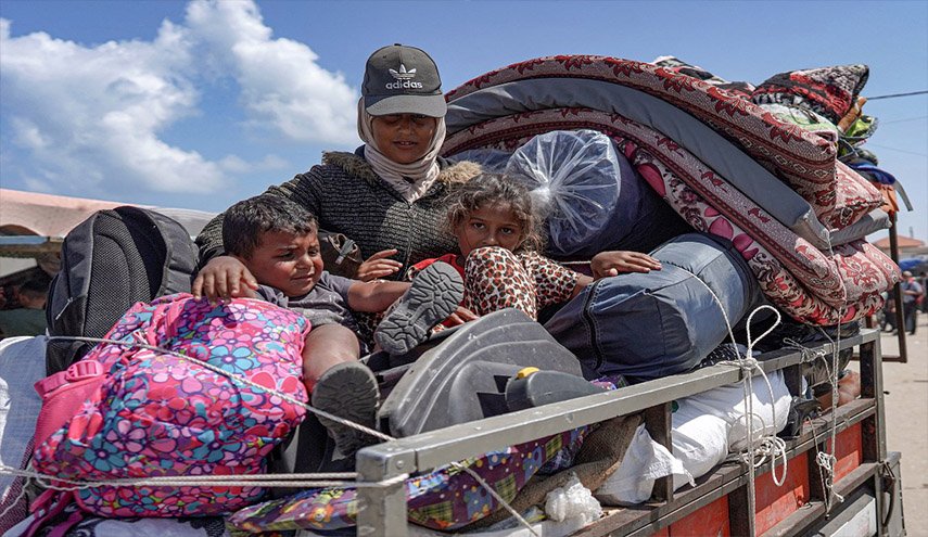 الأونروا: 810 آلاف نازح فلسطيني من رفح خلال أسبوعين

