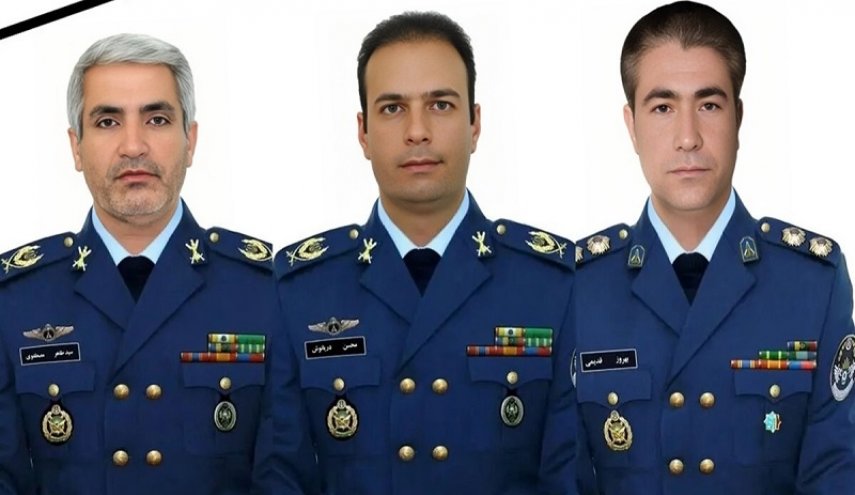 الشهيد العميد مصطفوي ووري الثرى بجنة الزهراء بطهران
