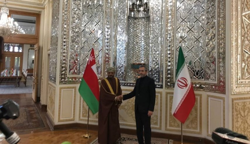 باقري يستقبل وزير الخارجية العماني في طهران