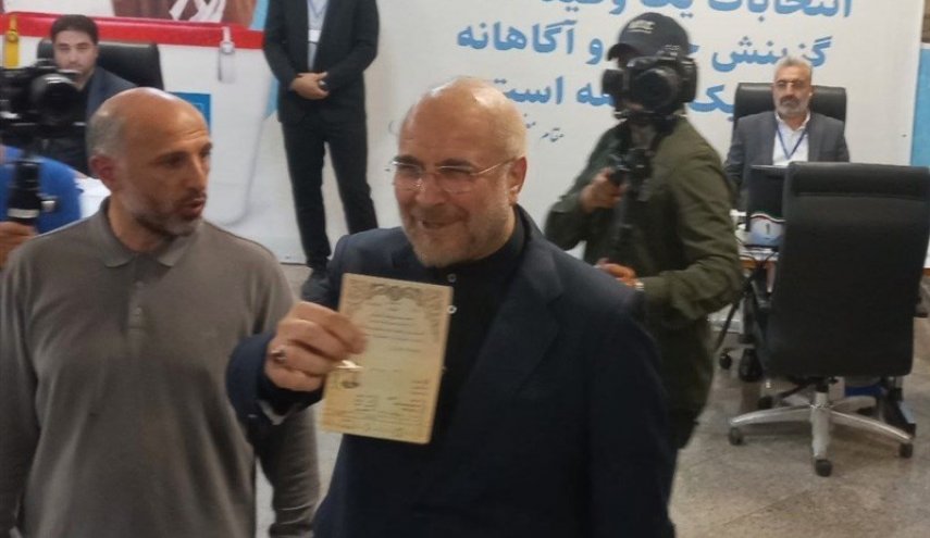 قاليباف يترشح للانتخابات الرئاسية الإيرانية
