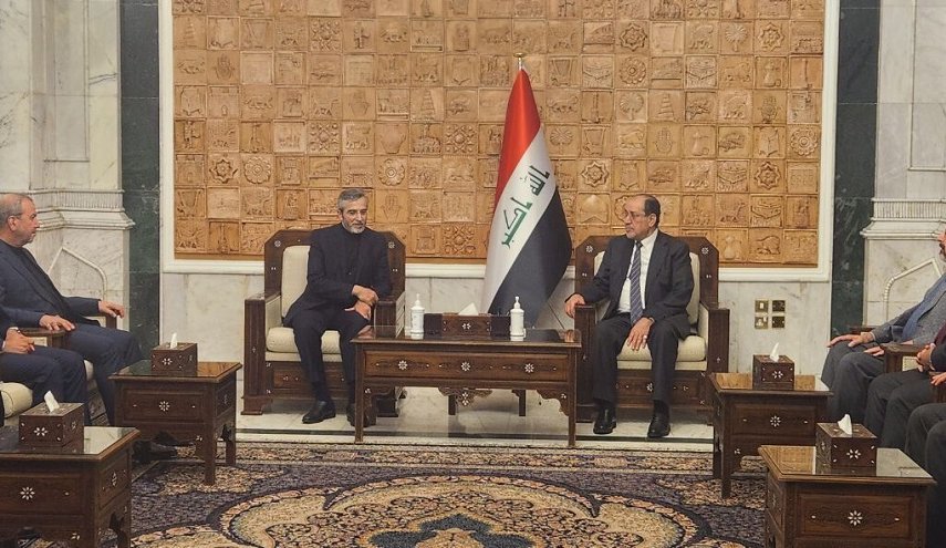 باقري يلتقى نوري المالكي في بغداد

