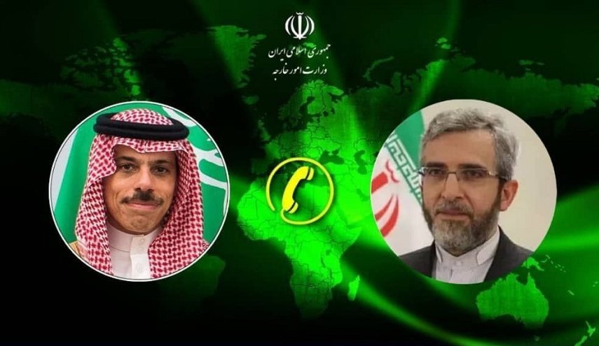 محادثات هاتفية بين باقري ووزير خارجية السعودية حول اقامة الحج

