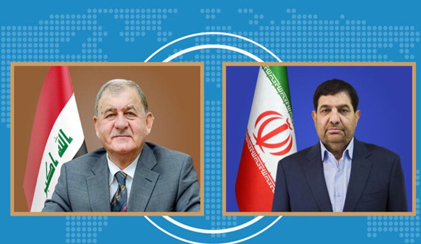 ايران والعراق تؤكدان على تعزيز العلاقات بين البلدين 
