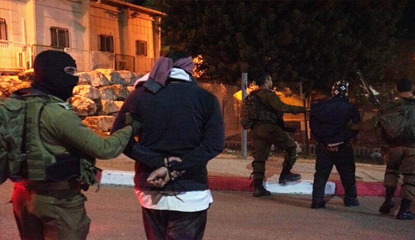 اعتقال 16 مواطنا فلسطينيا من بلدة سلواد شرق رام الله