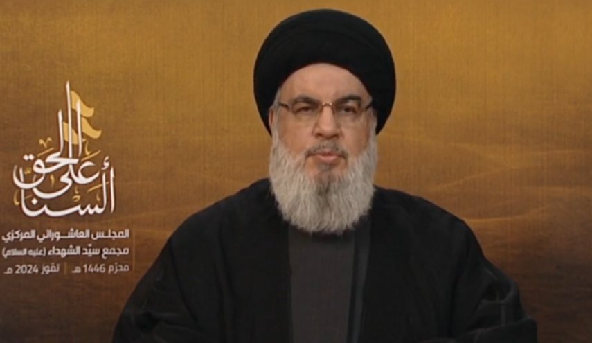 السيد نصر الله: المقاومة ماضية بإسناد غزة حتى تُحقّق هدفها
