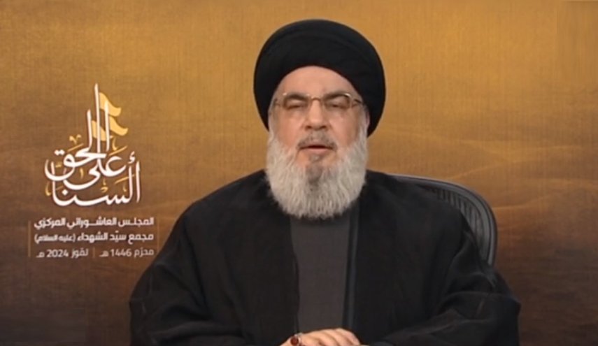 السيد نصرالله: الغرب يخوض حربا لاستهداف كل ما يتصل بالمقاومة
