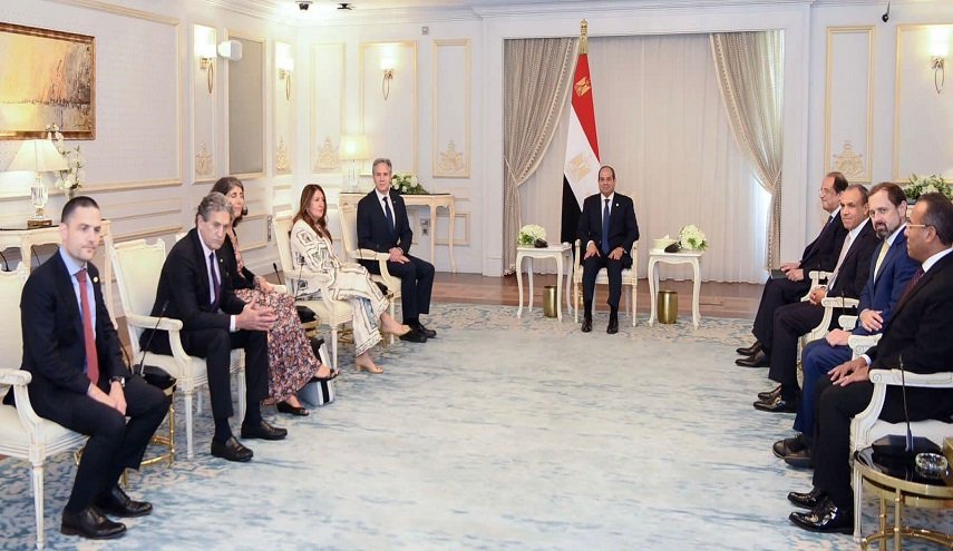 ما الموضوع المتناول في لقاء 'السيسي - بلينكن' اليوم؟! 

