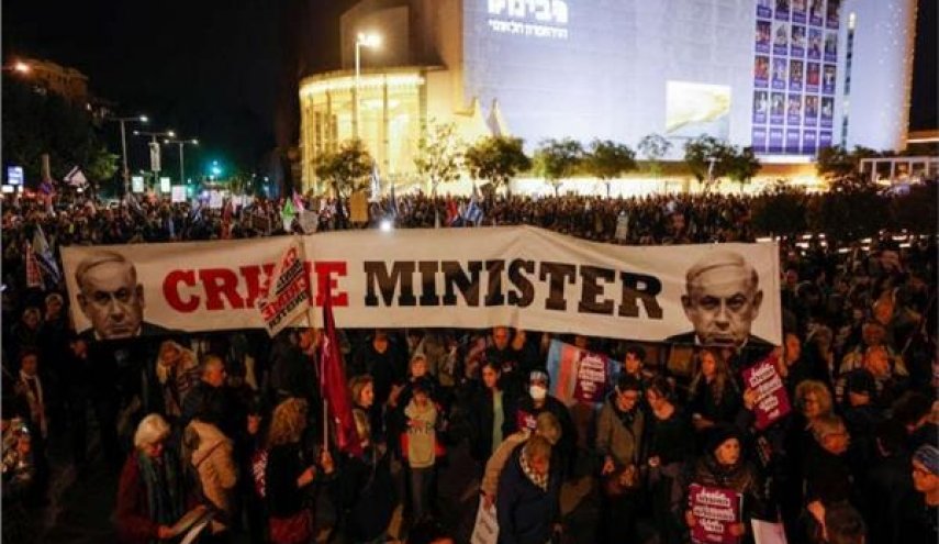انطلاق مظاهرات ضد حكومة الاحتلال في تل ابيب والقدس
