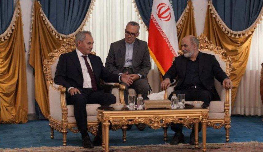 أمين المجلس الأعلى لأمن ايران القومي يلتقي نظيره الروسي في طهران
