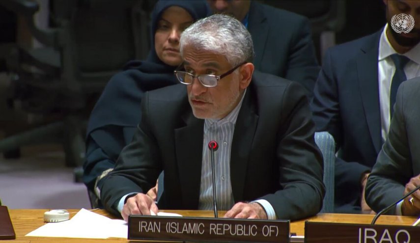 مندوب ايران: الضربات الصاروخية الايرانية رد ضروري على اعمال اسرائيل الارهابية