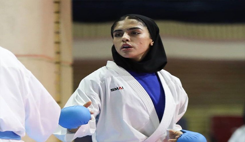 إيرانية تحصد ذهبية في بطولة العالم للكاراتيه