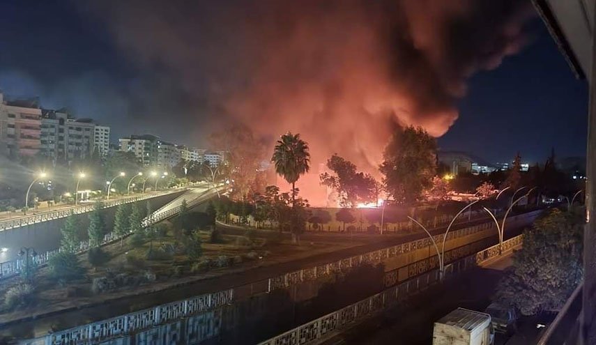 استشهاد عسكري وإصابة سبعة آخرين جراء عدوان صهيوني على دمشق وريف حمص