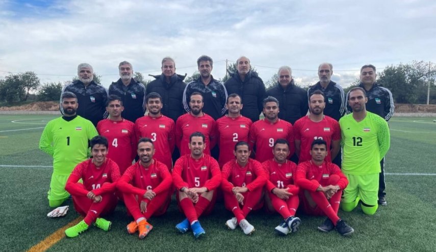 ايران تفوز ببطولة كأس العالم لكرة القدم السباعية