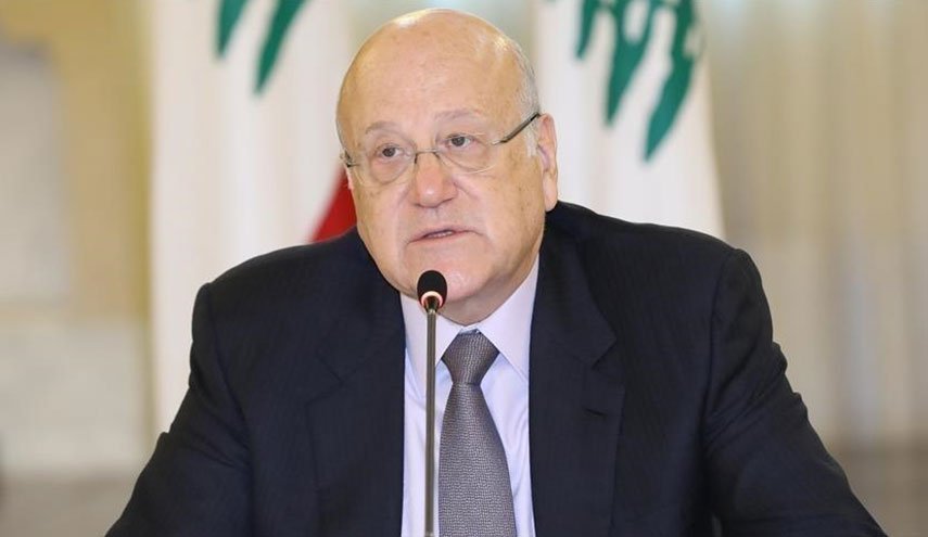 ميقاتي يرحب باتفاق وقف إطلاق النار ويطالب بالتزام الاحتلال به
