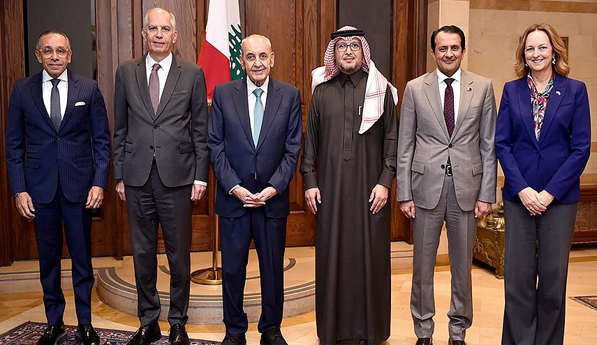بري يستقبل 'اللجنة الخماسية': الحاجة ملحّة لانجاز الاستحقاق الرئاسي