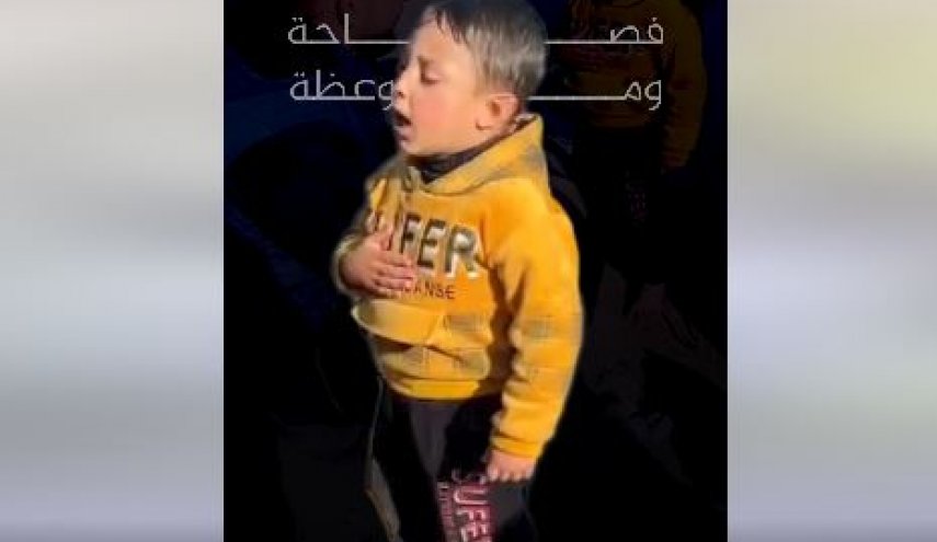 بالفيديو..طفل فلسطيني يلقي خطبة دينية يعجز عن سردها الكبار