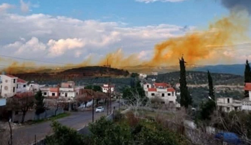 سوريا.. انبعاث غاز سام من قاعدة عسكرية جراء قصف إسرائيلي