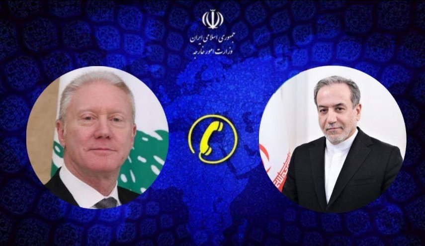 عراقجي ونظيره اللبناني يناقشان موضوع الرحلات الجوية بين البلدين