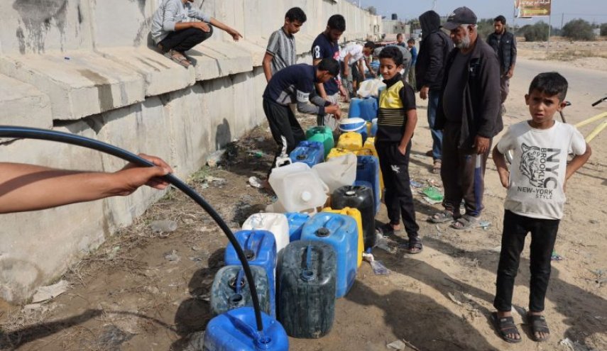اليونيسف: 90% من سكان غزة يعانون من نقص حاد في المياه