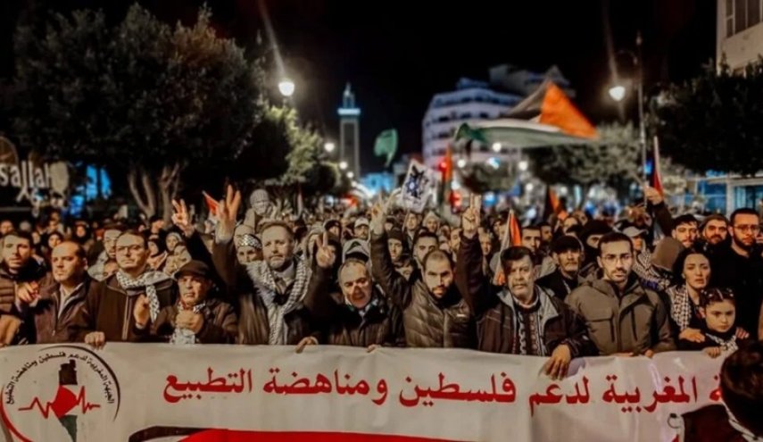 المغرب.. الآلاف يتظاهرون تضامنًا مع غزة