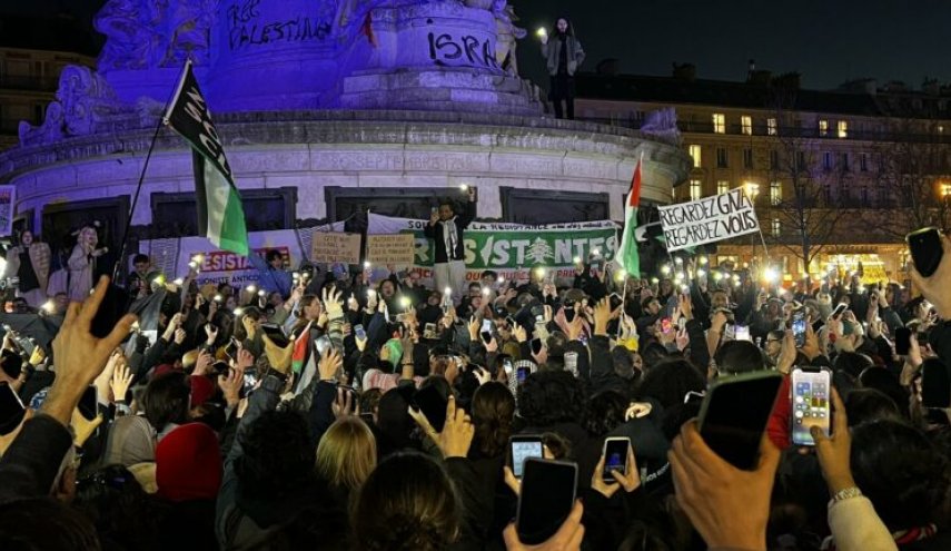 استمرار المظاهرات في أميركا رفضا للعدوان على غزة