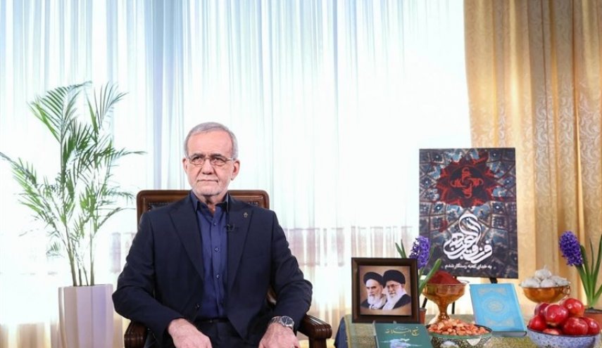 الرئيس الايراني يدعو الشعب الى مشاركة واسعة بمسيرات يوم القدس