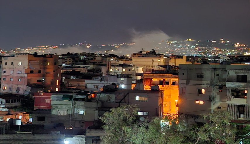 بالفيديو.. عدوان للكيان المحتل على ضاحية بيروت الجنوبية