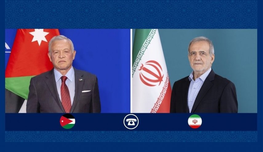 الرئيس الإيراني يؤكد على تعزيز العلاقات الثنائية مع الأردن 