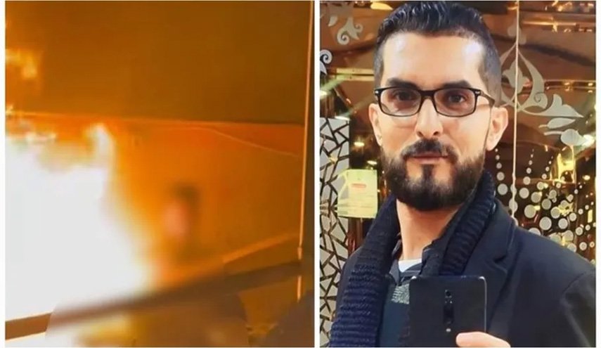 صدمة وحزن بعد مشهد احتراق صحفي داخل خيمة في خانيونس