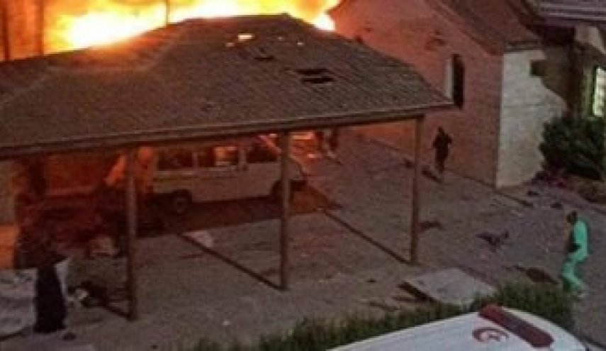 جيش الإحتلال يقصف مستشفى المعمداني في غزة 
