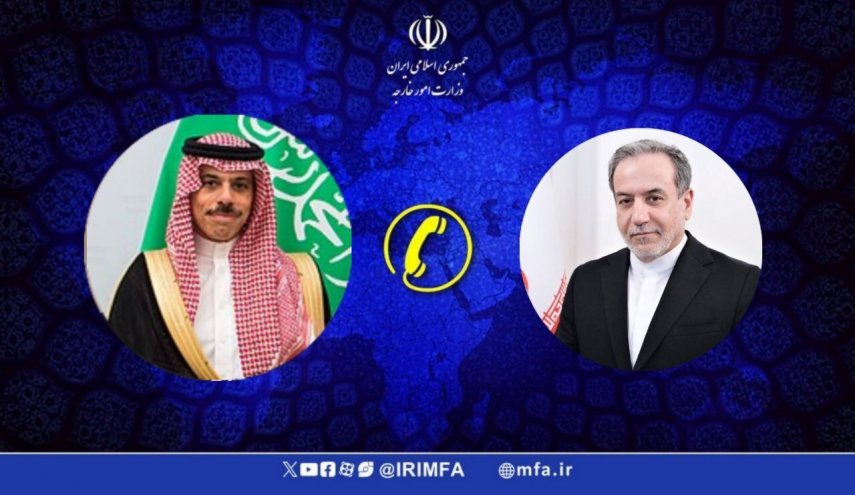 محادثة هاتفية بين عراقجي وبن فرحان بشأن التطورات الاقليمية والدولية