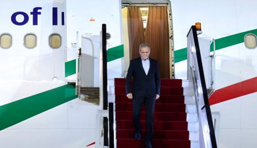 پزشکیان به تهران بازگشت/ در سفر یک روزه رئیس جمهوری به باکو چه گذشت