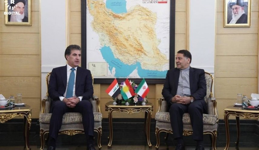 رئيس كردستان العراق يصل إلى طهران