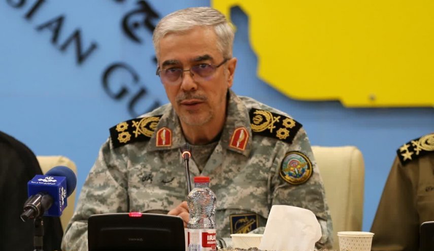 اللواء باقري: إغلاق الحدود البرية في شرق ايران يجري بجدية