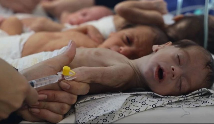 دعوات دولية لإنهاء الحصار على غزة .. 14 الف طفل قد يموتون جوعا
