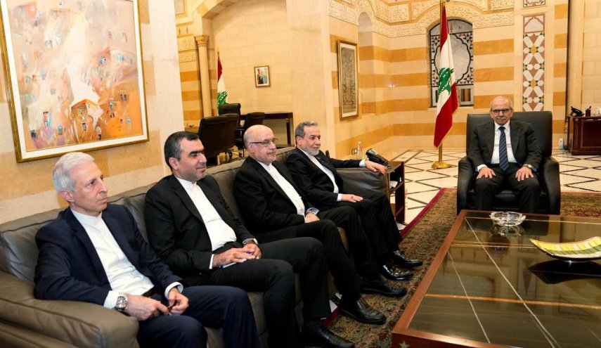 عراقجي يلتقي رئيس الحكومة اللبنانية نواف سلام في بيروت