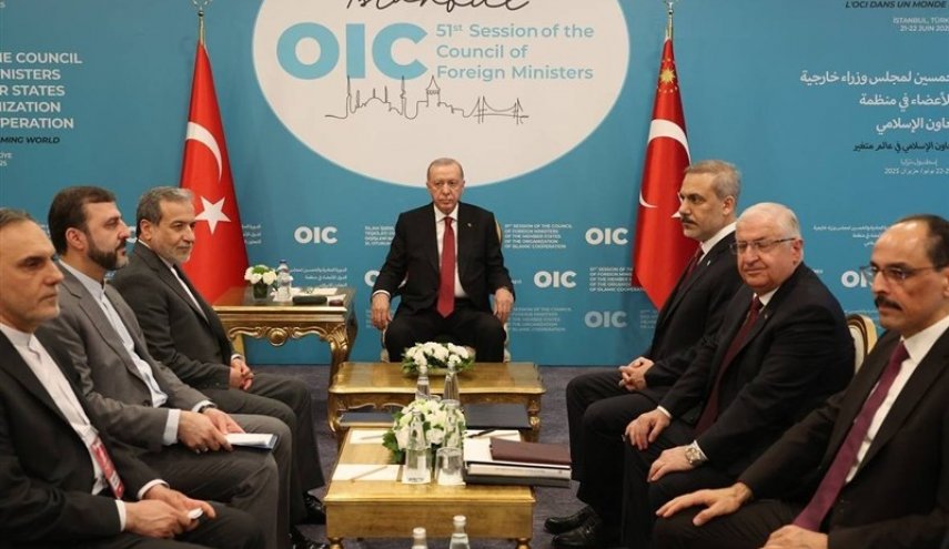 عراقجي يلتقي رجب طيب أردوغان في اسطنبول