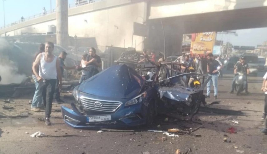 غارة إسرائيلية على سيارة جنوبي بيروت تسفر عن شهيد وجرحى