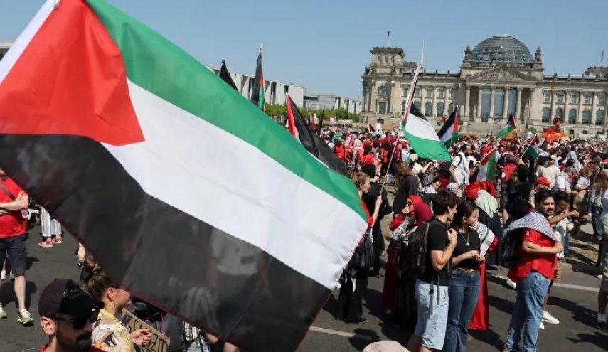 تظاهرات حاشدة بمدن أوروبية احتجاجا على عدوان الاحتلال على غزة