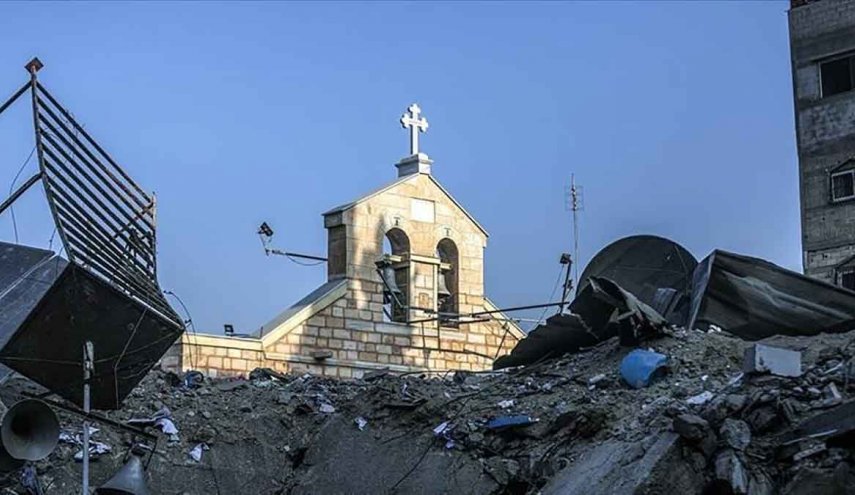 فرنسا تدين قصف الكيان الاسرائيلي كنيسة في غزة