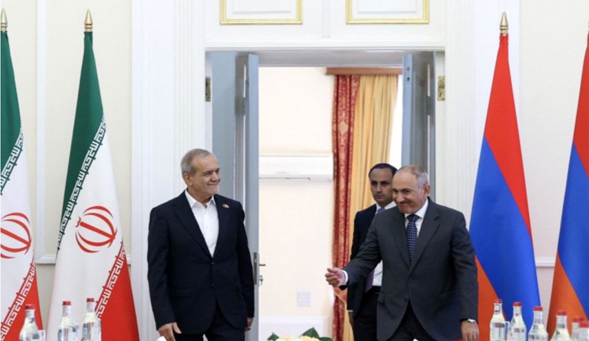 بالتفاصيل..قضايا هامة ناقشها بزشكيان مع نظيره الارميني اليوم 