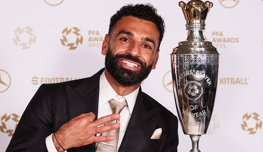 محمد صلاح أفضل لاعب في رابطة المحترفين للمرة الثالثة