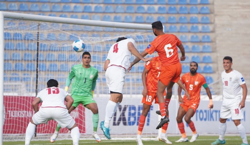 منتخب إيران لكرة القدم يفوز على الهند في بطولة الاتحاد الإفريقي 2025