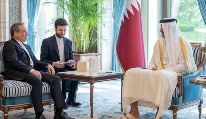 عراقجي يلتقي أمير قطر الشيخ تميم بن حمد آل ثاني في الدوحة

